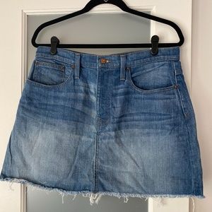 Madewell Denim Skirt